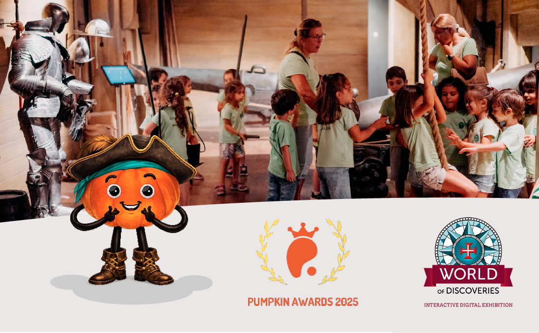 World of Discoveries esta nominado nos Pumpkin Awards